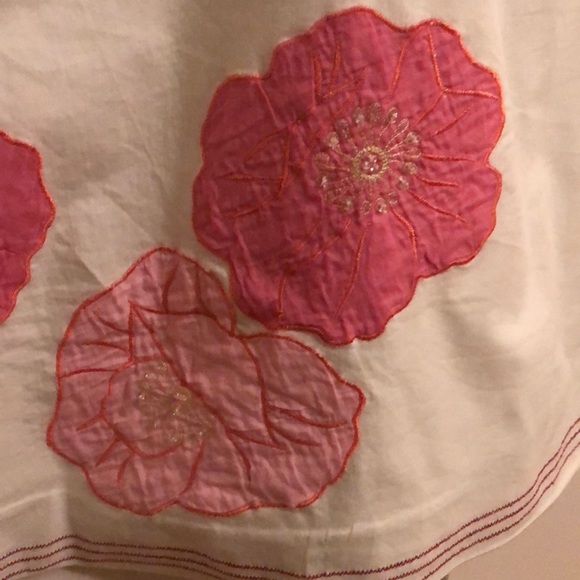 Like-New Kate Hill hibiscus 🌸 flower A-line skirt - Picture 5 of 7